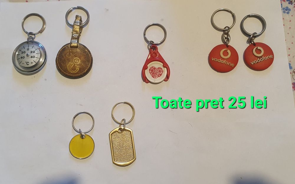 Brelocuri 7 bucati