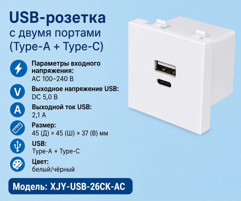 электрические розетки.