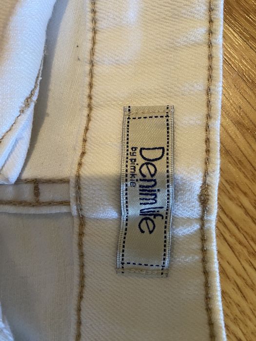 Blugi albi Pimkie, marimea 34 / XS