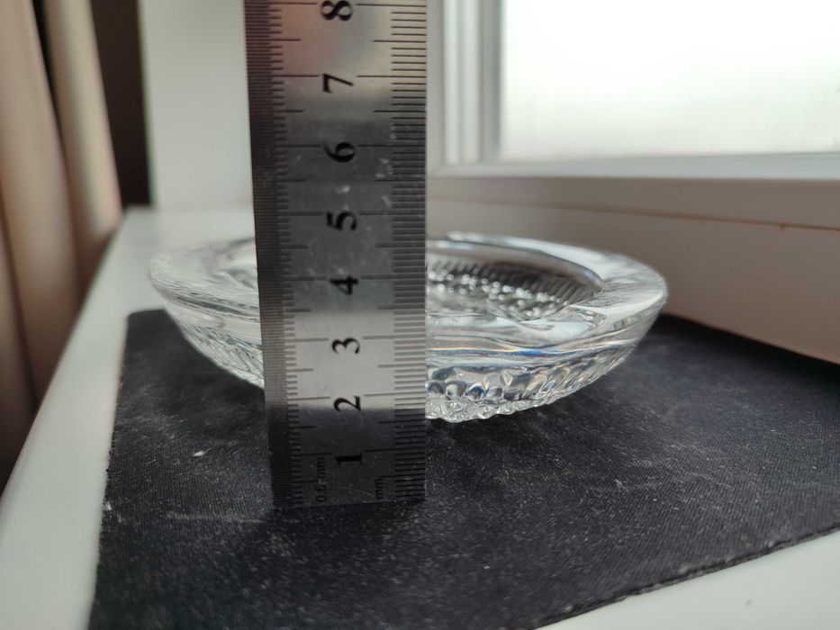 Хрустальная пепельница для дома и офиса