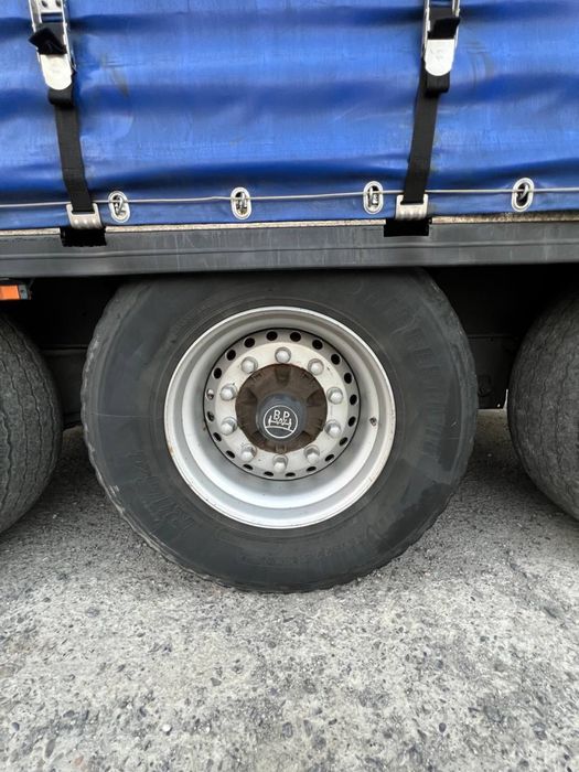 полуприцеп тентовка тент pritsep krone 2016 с бортом