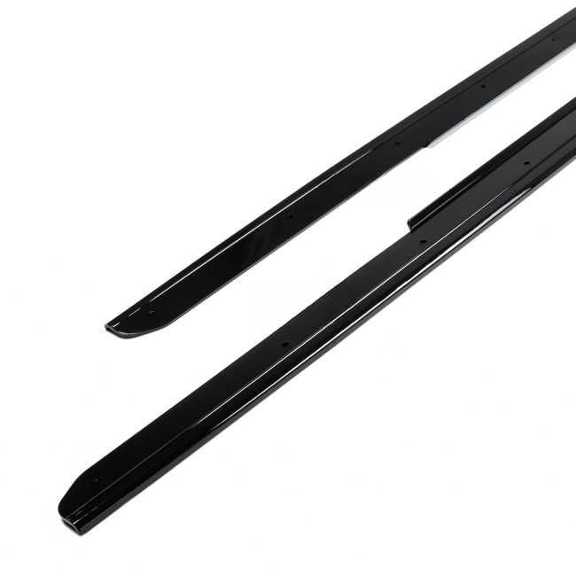 Set Extensii Prelungiri Praguri Laterale Dedicate BMW F10 F11, Lucios