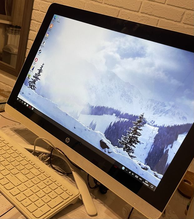 Моноблок hp. Ноутбук Lenovo.