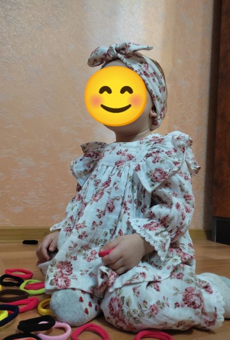 Муслиновый комплект на девочку