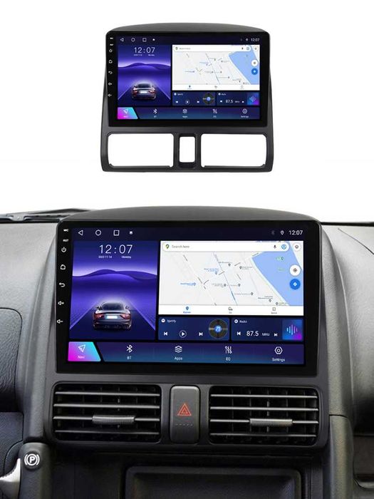 NAVIGATIE Android 14 Honda CRV 2001-2006 1/8 Gb Waze CarPlay + CAMERA