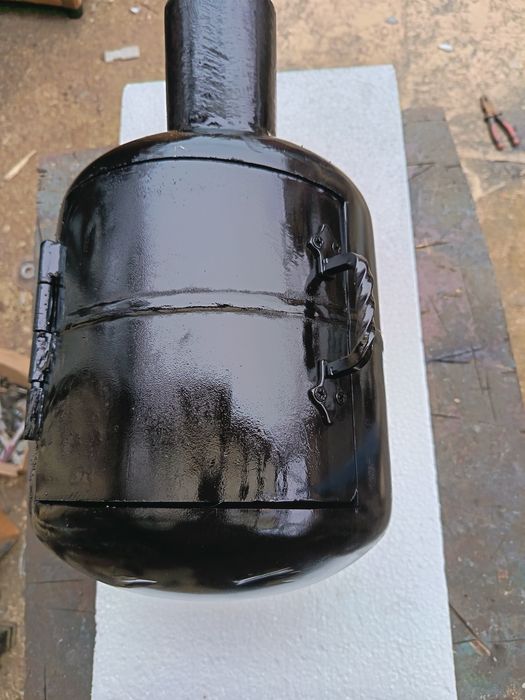 Focar pentru afumatoare.. Cameră de ardere rumeguș