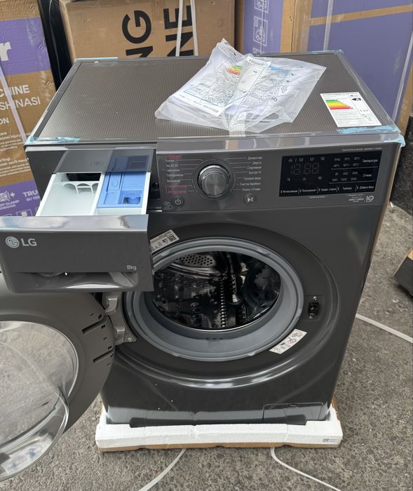 Стиральная машина LG 8 кг F2V3PS6J AIDD Inverter Steam