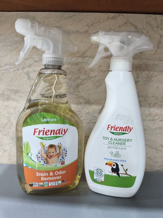 Friendly Organic - 2 бр. препарати за почистване