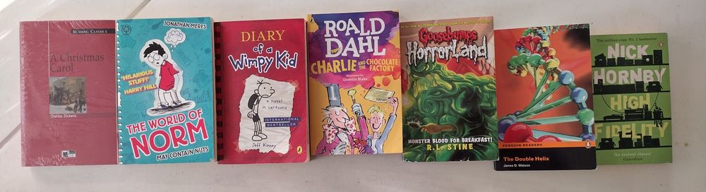 Книги на български, английски и руски