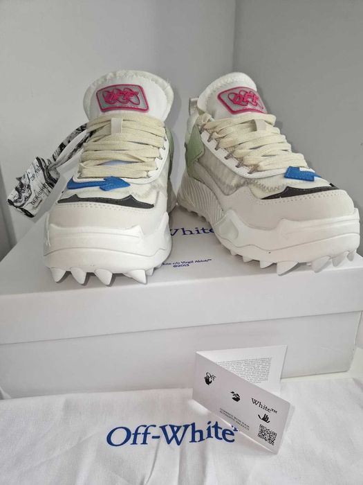 Off-White Odsy 1000 White Lake Blue Size 42(2 buc)