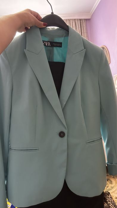 Пиджак   голубой