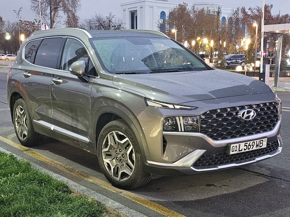 Santa fe (Санта фе) 2022, идеальная, пробег 32000, проверка любая