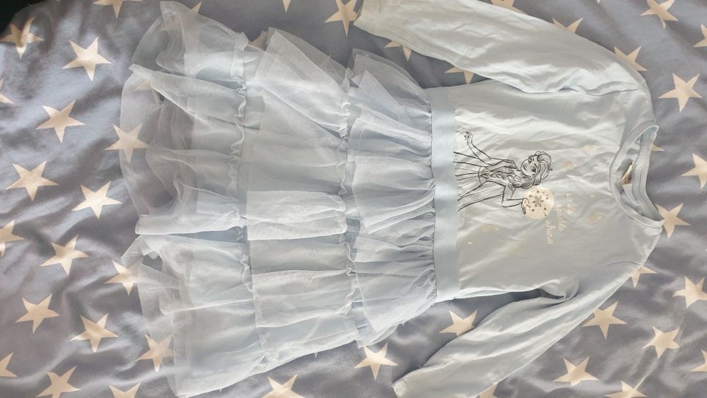 Рокля Елза 116 см 5, 6 г.