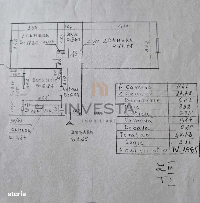 Apartament 2 camere decomandat, etaj intermediar, zona Intre Lacuri — fotografia 3