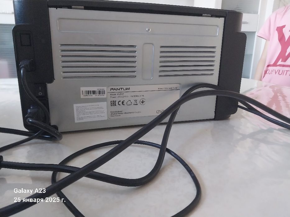 Принтер чёрно-белый, неиспользованный