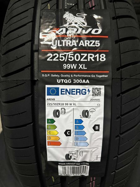 Нови летни гуми ARIVO ULTRA ARZ5 225/50R18 99W XL БОРД