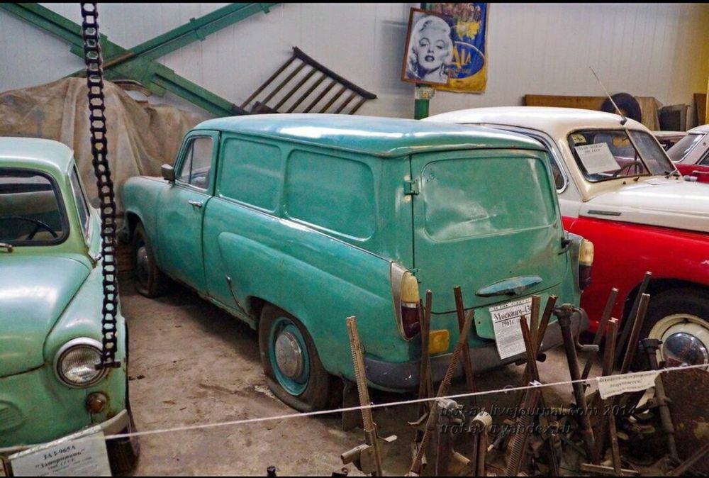 редкий малосирини москвич м430.