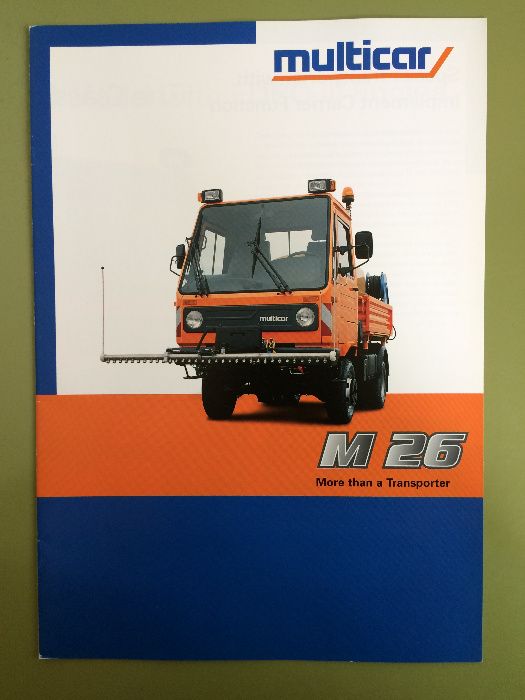 Рекламни проспекти на Мултикар(Multicar)