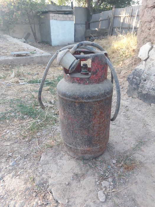 Газовый балон маленький