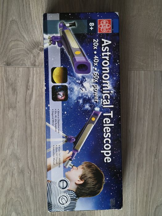 Telescop astronomic obiectiv 30mm, ocular 20x, 40x, 60x,