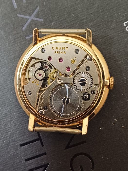 Ceas vintage Cauny De Luxe  36 mm