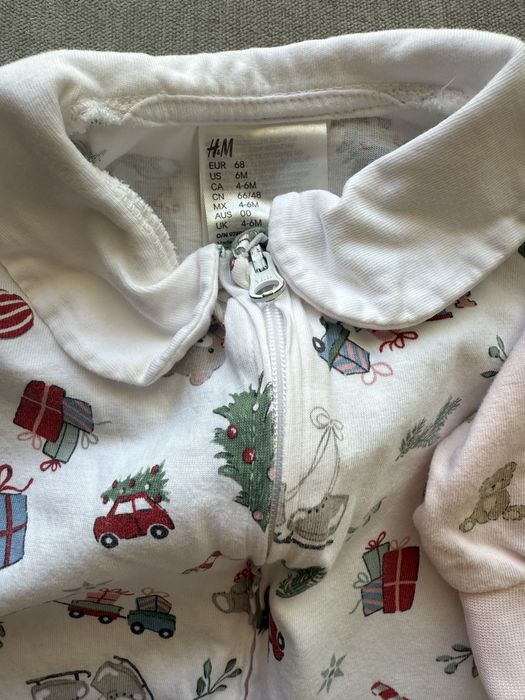 Set de 2 salopete H&M, marime 68