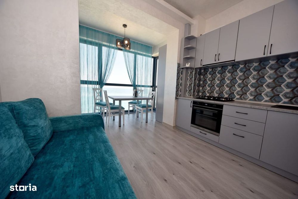 Faleza Nord -apartament deosebit frontal la mare terasa