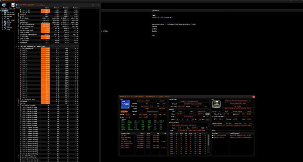 I9 13900kf  placa de baza gigabyte z790 x ax. + garanție pc garage