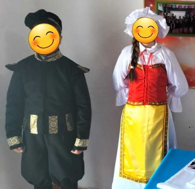 Костюм Англии мужской и женский