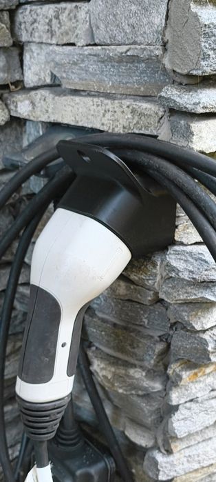 Монтажна стойка за стена за зарядно на електромобил / държач за кабел