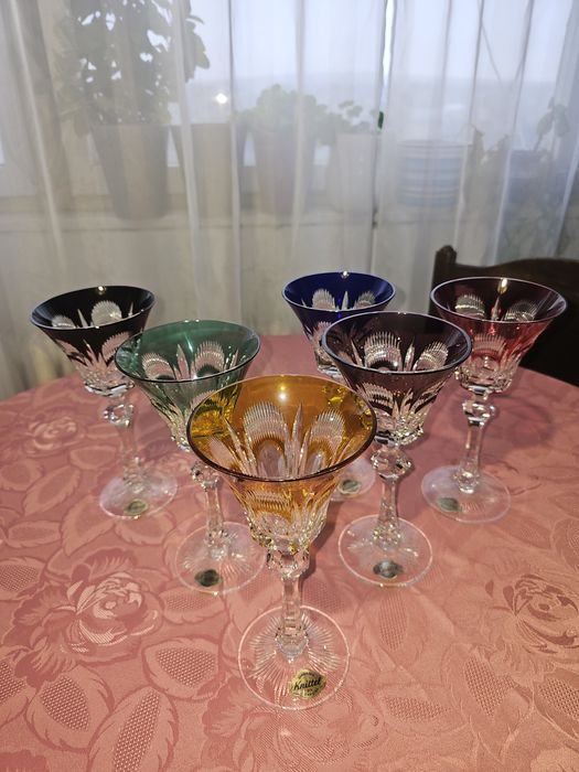 Комплект кристални чаши