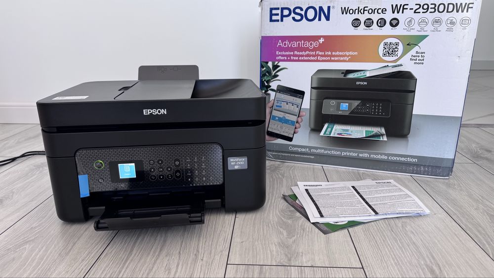 Imprimantă multifuncțională Epson WorkForce WF-2930DWF – NOUĂ, tuș inclus