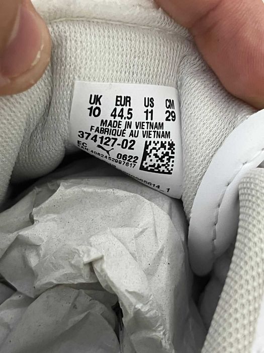 Puma White Sneakers 44,5