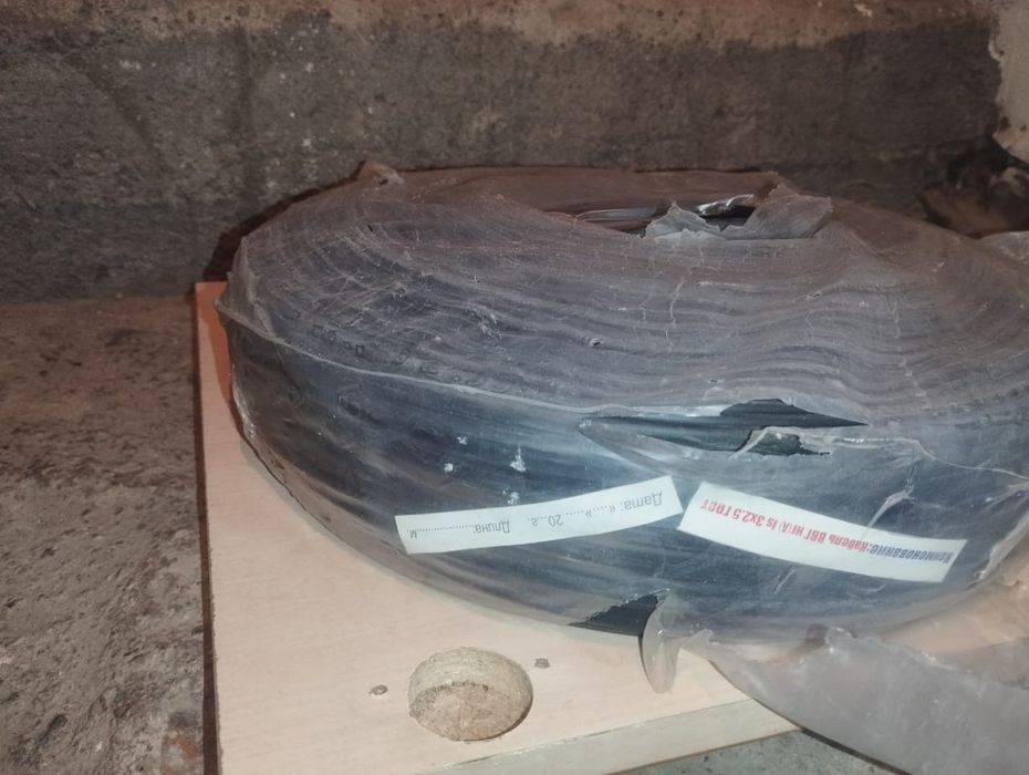 Кабель медный трехжильный