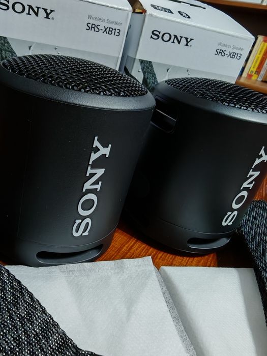 Boxe bluetooth Sony SRS-XB13, noi, cutii complete Roman • OLX.ro