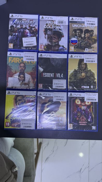 Диски для пс4/5 новые