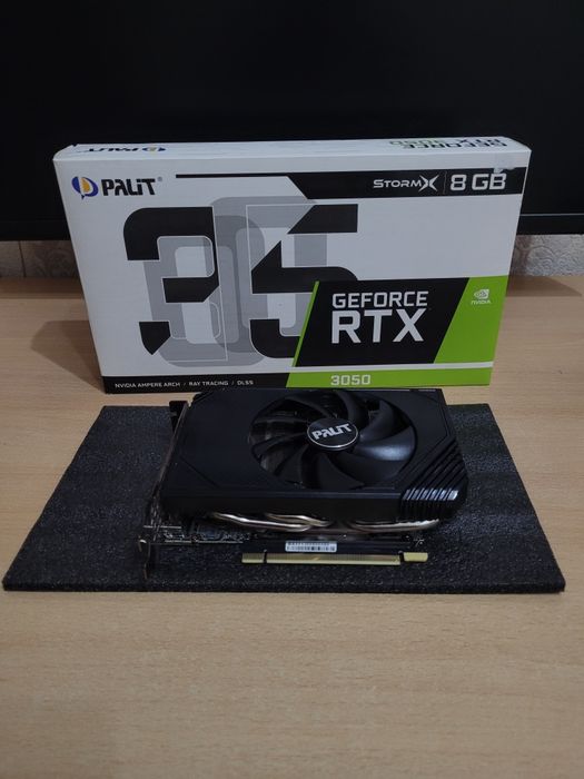 Продам видеокарту Palit RTX 3050 8GB
