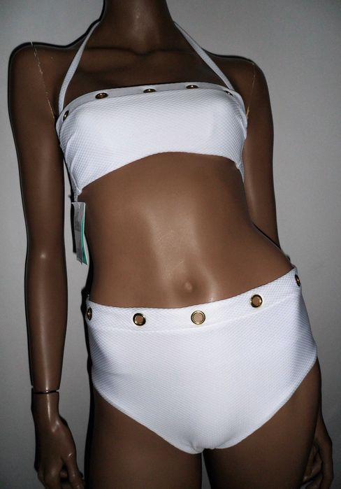 costum de baie alb calzedonia
