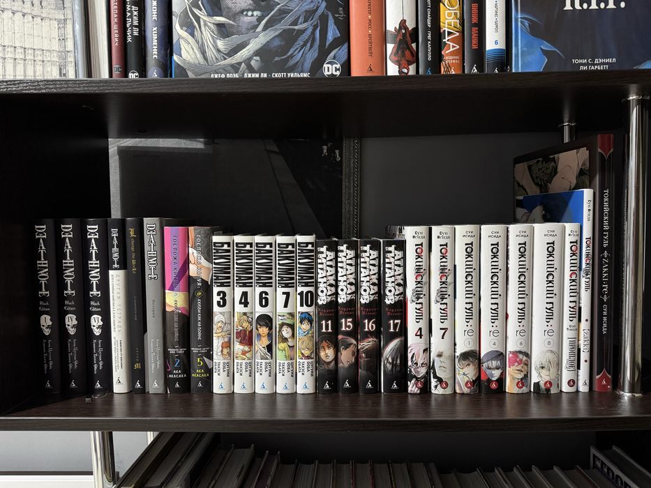 Манга, комиксы, артбуки, ранобэ