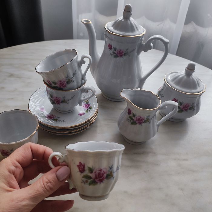 Винтажный кофейный сервиз