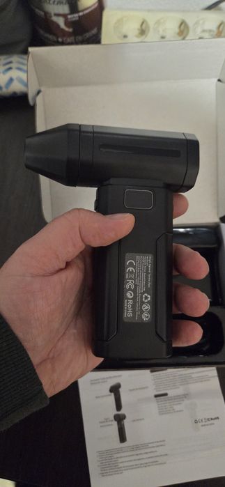 Suflanta portabila cu afisaj digital, ventilator turbo