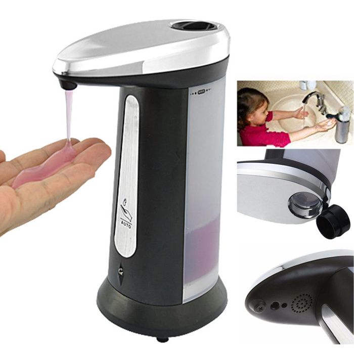 Sapuniera Automata, Dispensator Sapun Lichid cu sensor IR. Nou ambalat