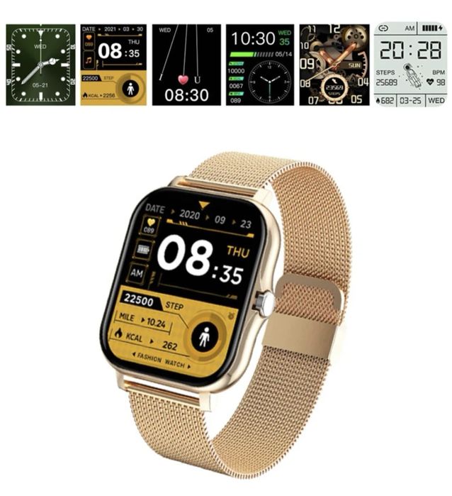Smartwach dama gold
