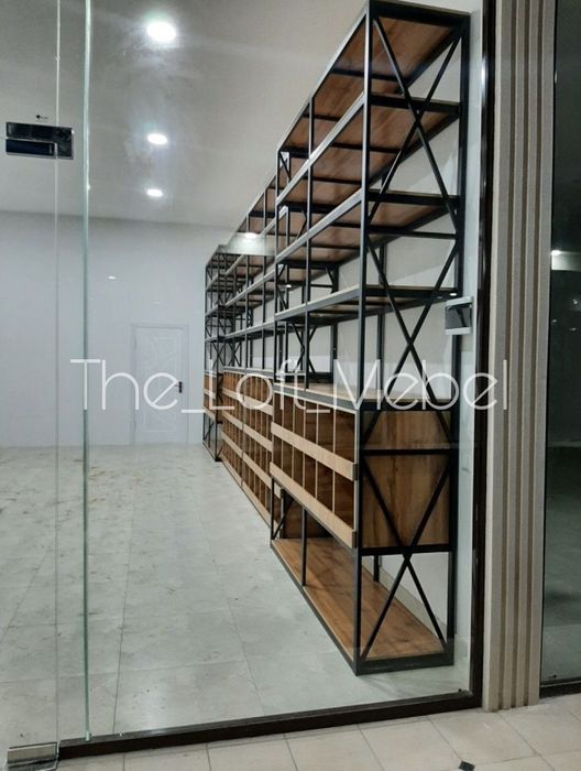 Витрина, Стеллажи для магазинов