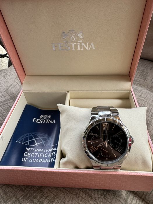 Ceas dama cu cadran negru