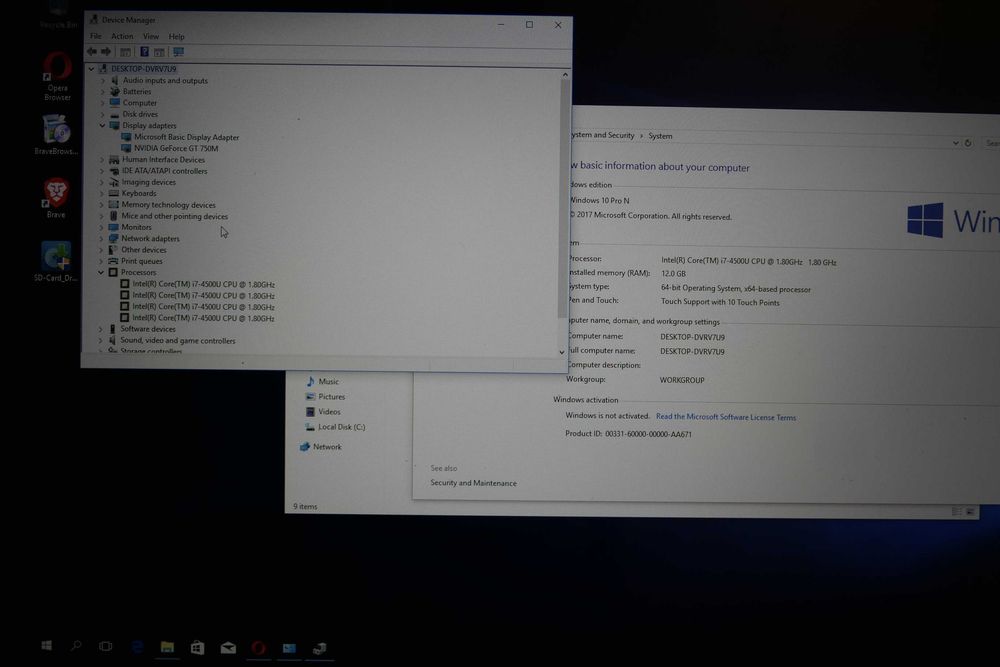 Dell Inspiron 15 7537 TOUCH Core i7 12GB Nvidia GeForce 750GT SSD 256