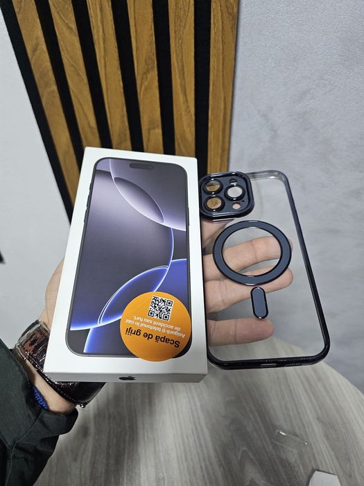 IPHONE 16 PRO MAX NOU Liber de rețea România Orange