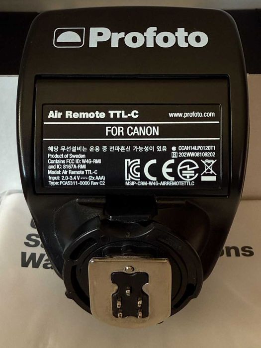Profoto Air Remote TTL-C безжичен светлинен предавател за Canon