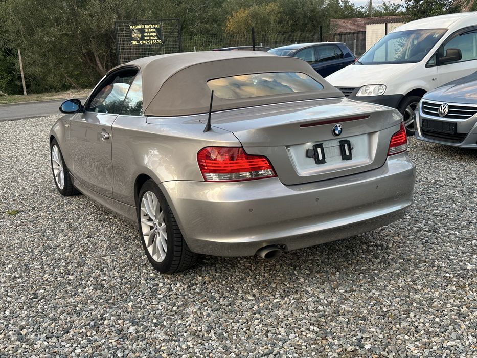 Bmw 120d Cabrio 2009, 177 cp /Rate avans 0/ Garantie
