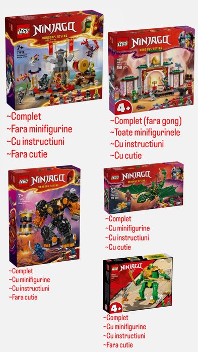 Lego ninjago Lot ieftin